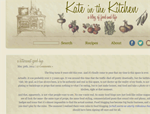 Tablet Screenshot of kateinthekitchen.com